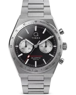 Timex Q Continental Chronograph 36Mm - Grau