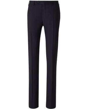 Canali Wool Trousers - Blue
