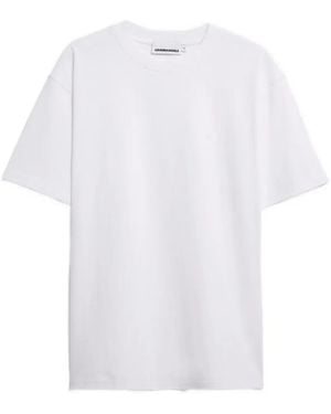 ARMEDANGELS Maarkos Crew-Neck T-Shirt - White