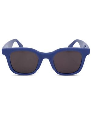 adidas Occhiali Da Sole Squadrati Con Placca Logo - Blu