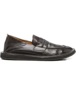 Moma Leather Loafers - White