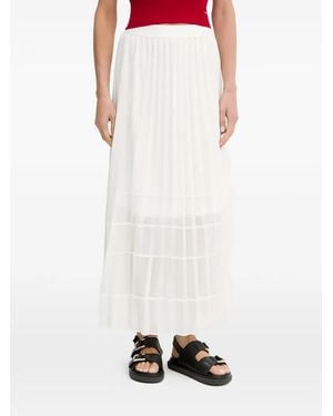 Morgan Pleated Skirt - White
