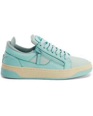 Giuseppe Zanotti Gz94 レザースニーカー - ブルー