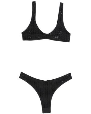 VENUJA Embellished Bikini - Black