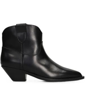 Via Roma 15 Pointed-Toe Ankle Boots - Nero