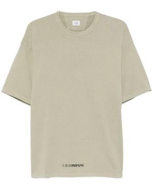 C.P. Company Logo-Print T-Shirt - White