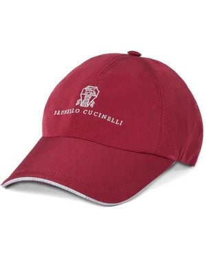 Brunello Cucinelli Embroidered-Logo Baseball Cap