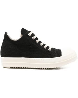 Rick Owens Sneakers Con Lacci - Nero