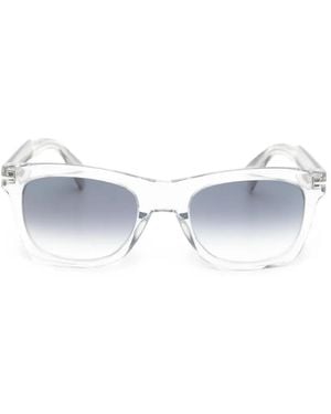David Beckham Rectangle-Frame Sunglasses - Blue