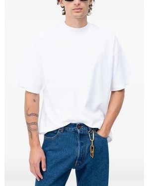 DARKPARK T-Shirt Mick Con Collo A Lupetto - Bianco