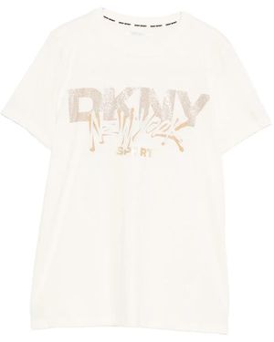 DKNY Logo-print T-shirt - Weiß