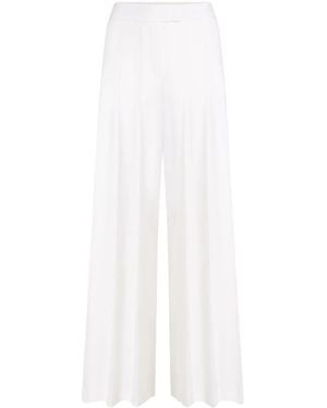 KARL LAGERFELD Pleated Trousers - White