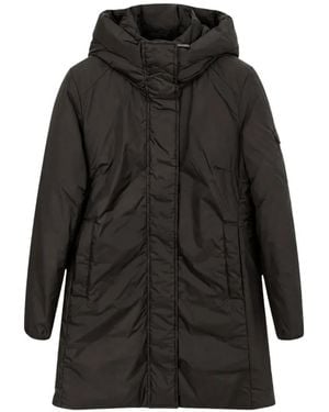 Refrigiwear Hooded Padded Coat - Black