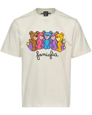 INBETWEENERS Family Bear-print T-shirt - ホワイト