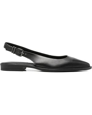 Tamaris Slingback Ballet Flats - White