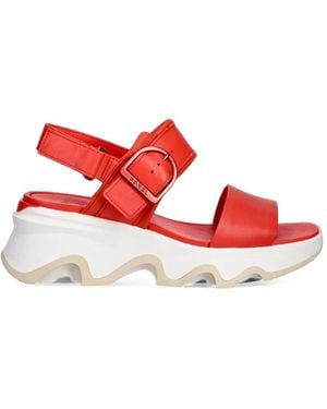 Sorel Sandalen Mit Schnallenriemen - Rot