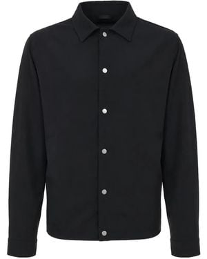 Franzese Collection Chemise David Beckham À Boutons Pression - Black