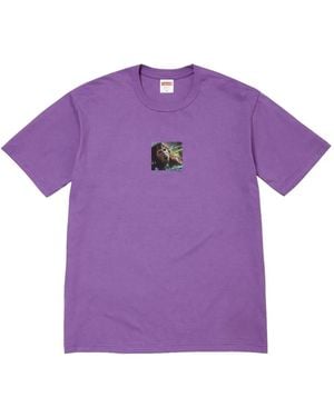 Supreme Exorcist Puke T-Shirt - Purple