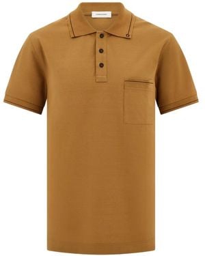 Ferragamo Gancini Polo Shirt - Brown