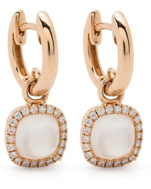 Tirisi 18Kt Monte Carlo Rotgoldohrringe Mit Diamanten - Weiß