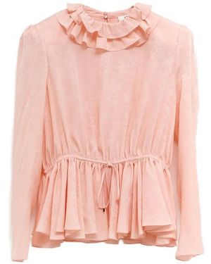 Chloé Ruffled Blouse - Pink