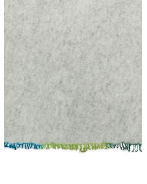 Faliero Sarti Frayed-Hem Scarf - Gray