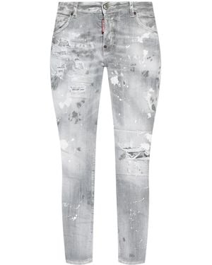 DSquared² Jeans Con Applicazione - Grigio