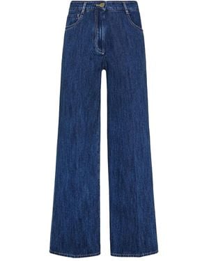 Forte Forte Jeans Met Vijf Zakken - Blauw