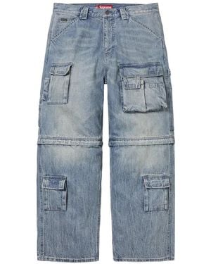 Supreme Zip-Off Utility Pants - Blue