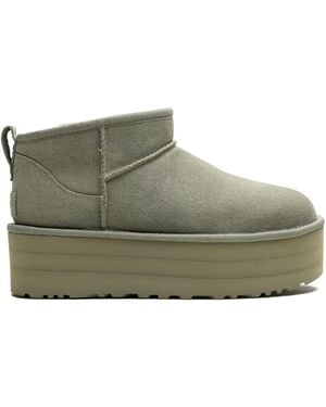 UGG Classic Ultra Mini Platform "shaded Clover" ブーツ - グリーン