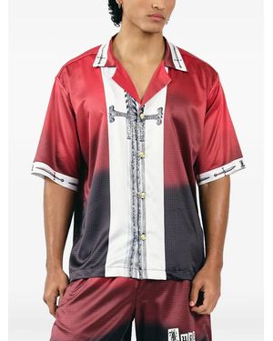 Lugo Lugo La Señal Shorts Mit Logo - Rot