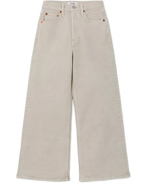 RE/DONE High-Rise Jeans - White