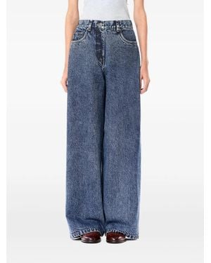 Dhruv Kapoor Jeans A Gamba Ampia - Blu