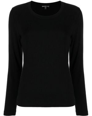 James Perse Long-Sleeve T-Shirt - Black