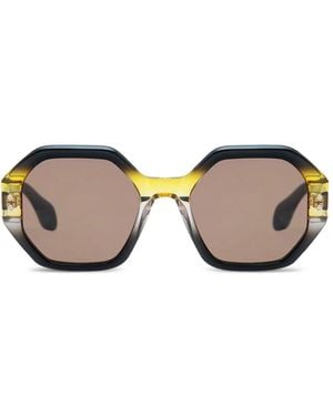 Gigi Studios Geometric-Framed Sunglasses - Pink