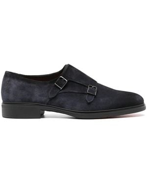 Santoni Suede Shoes - Black