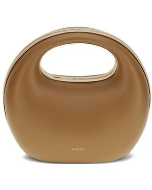 Sacai Minaudière À Design Rond - Metallic