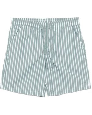 Lacoste Striped Shorts - Blue