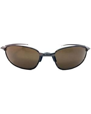 Nike Pounce Oval-Frame Sunglasses - Brown