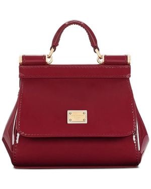 Dolce & Gabbana Mini Sac À Main Sicily - Red