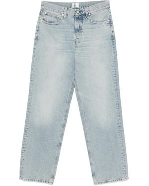 Haikure Logan Logo-Patch Jeans - Grey