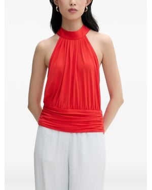 Gestuz Gzkadie Ruched Top - Red