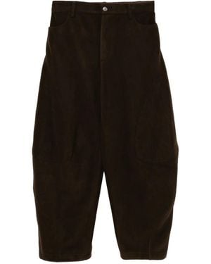 CROQUIS Pantalon À Couteau Incurvé - Noir