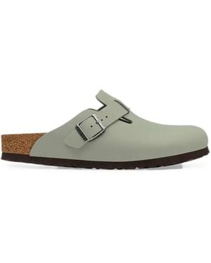 Birkenstock Boston Buckle-Fastening Sandals - Green