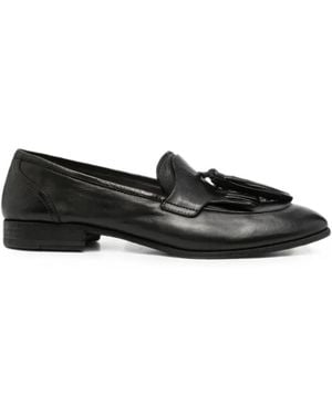 PAUL SILENCE Tassel-Detail Loafers - Black