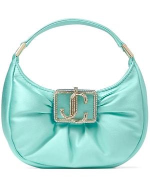 Jimmy Choo Bolso Edie mini - Azul