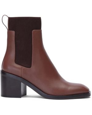 3.1 Phillip Lim Alexa Leather Chelsea Boot - Brown