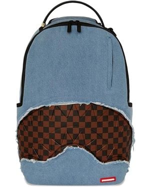Sprayground デニム バックパック - ブルー