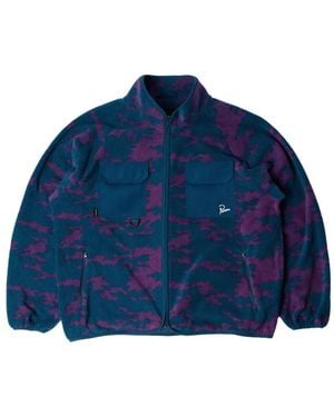 by Parra Darwin Camo Fleecejacke - Blau