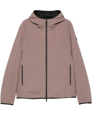 Moncler Ciampolin Hooded Down Jacket - Brown